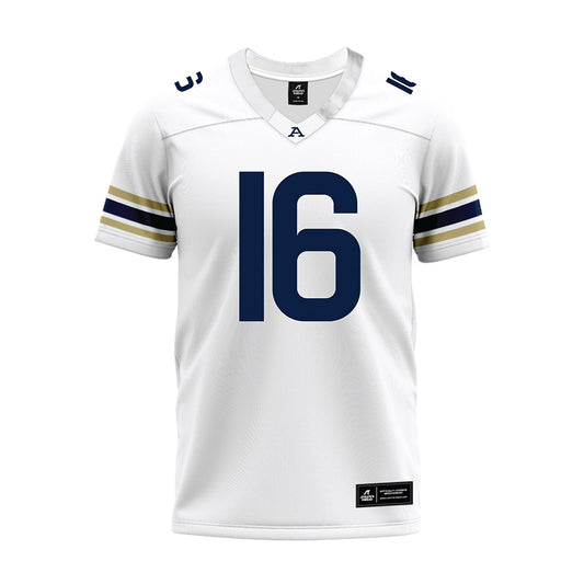Akron - NCAA Football : Paul Davis - White Premium Football Jersey-0