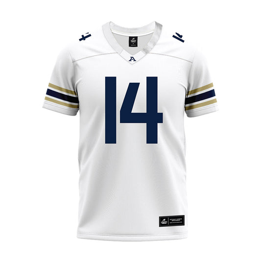 Akron - NCAA Football : Khory Moss - White Premium Football Jersey-0