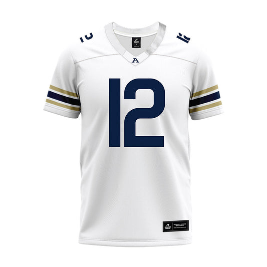 Akron - NCAA Football : Cameron Monteiro - White Premium Football Jersey-0