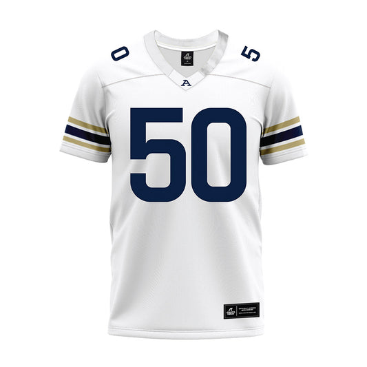 Akron - NCAA Football : Gregory Allen Jones JR. - White Premium Football Jersey-0