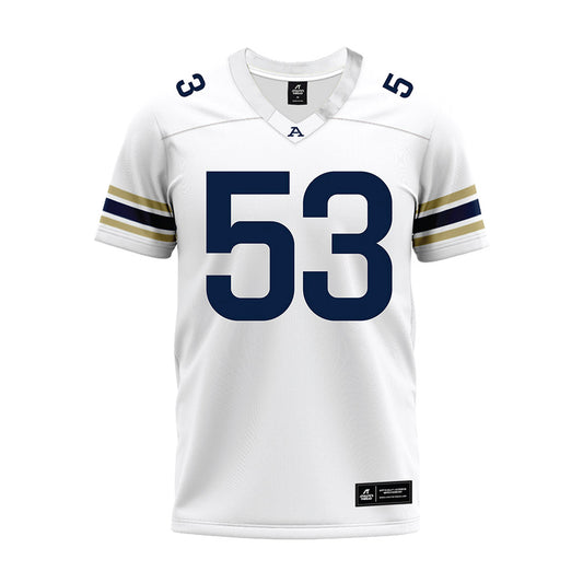 Akron - NCAA Football : Kenneth McManus IV - White Premium Football Jersey-0