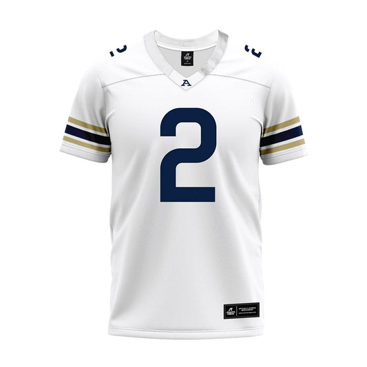 Akron - NCAA Football : Marcel Williams - White Premium Football Jersey-0