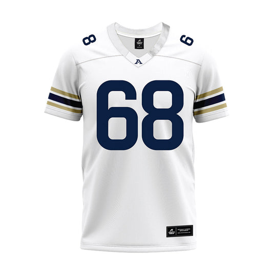 Akron - NCAA Football : Darrion Dullen - White Premium Football Jersey-0