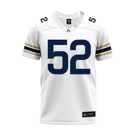 Akron - NCAA Football : Nate Hampton - White Premium Football Jersey-0