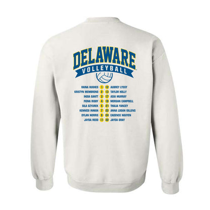 Delaware - NCAA Women's Volleyball : Roster Shirt Crewneck Sweatshirt-1