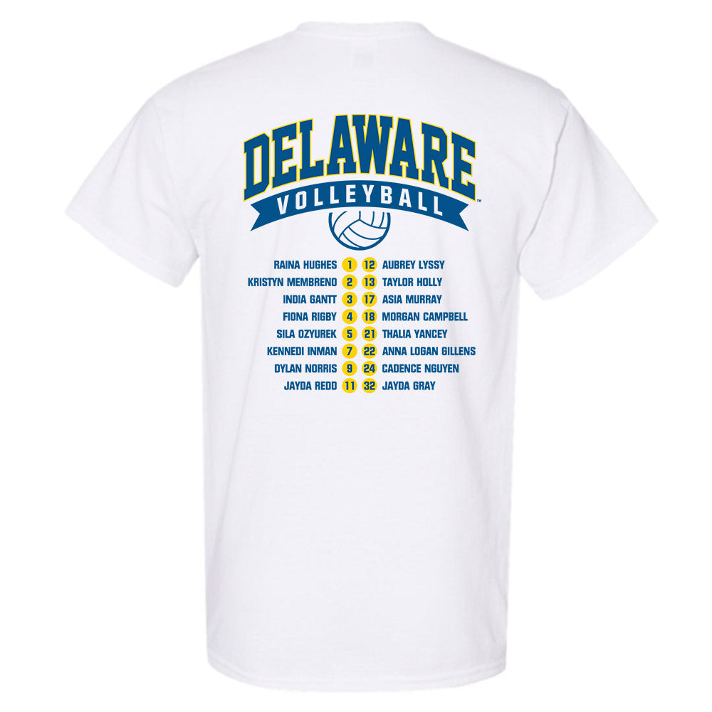 Delaware - NCAA Women's Volleyball : Roster Shirt T-Shirt-1