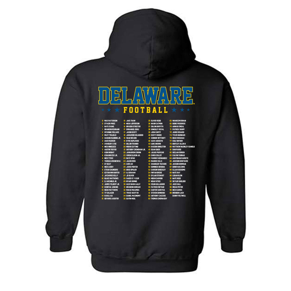 Delaware - NCAA Football : - Roster Hooded Sweatshirt-1
