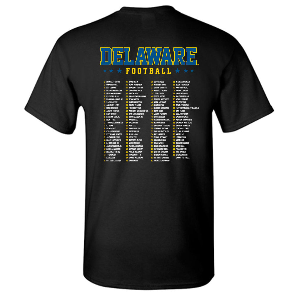 Delaware - NCAA Football : - Roster T-Shirt-1