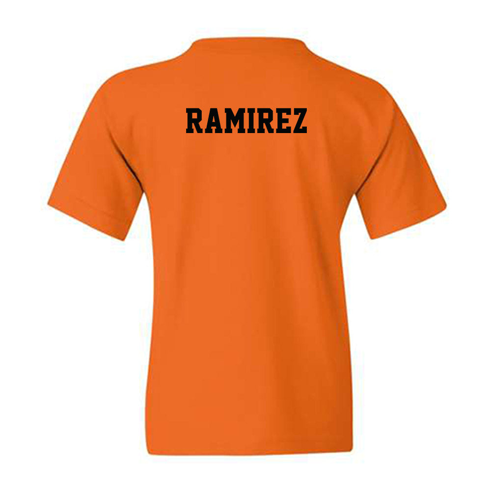 Oklahoma State - NCAA Wrestling : Ronnie Ramirez - Classic Shersey Youth T-Shirt-1
