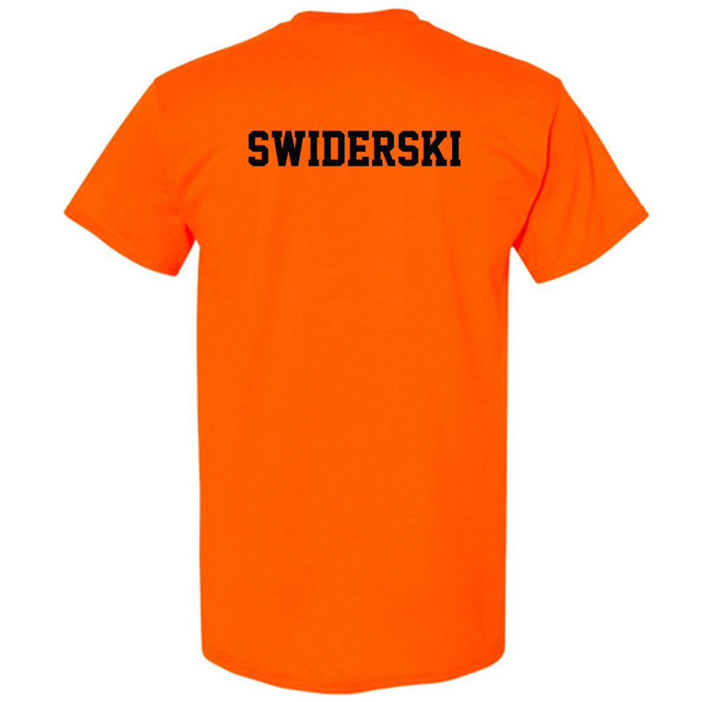 Oklahoma State - NCAA Wrestling : Casey Swiderski - Classic Shersey T-Shirt-1