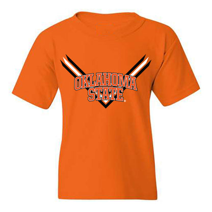 Oklahoma State - NCAA Wrestling : Teague Travis - Classic Shersey Youth T-Shirt-0