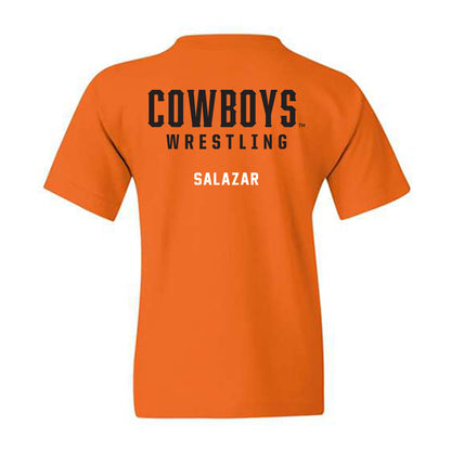 Oklahoma State - NCAA Wrestling : Ramon Salazar - Classic Shersey Youth T-Shirt-1