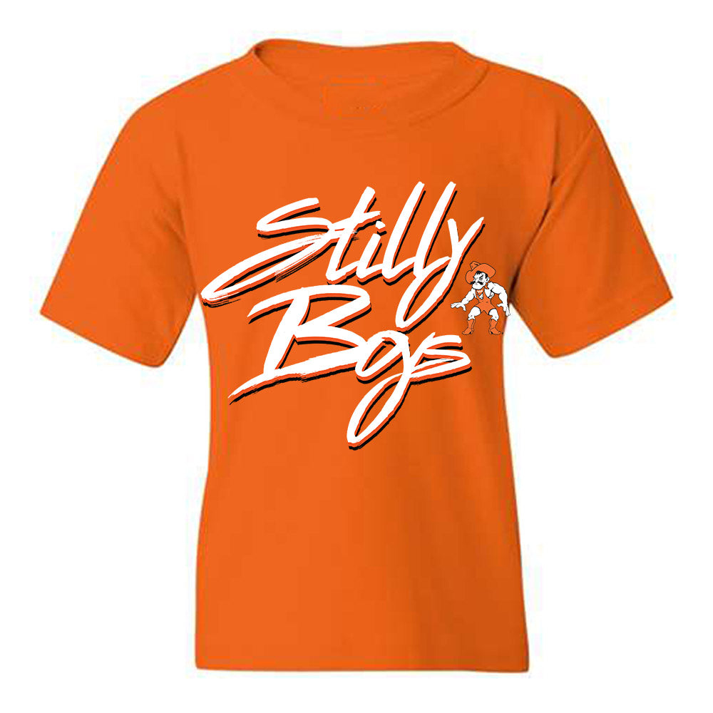 Oklahoma State - NCAA Wrestling : Benjamin Mower - Classic Shersey Youth T-Shirt-0