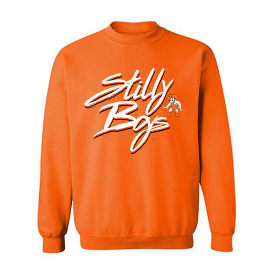 Oklahoma State - NCAA Wrestling : Benjamin Mower - Classic Shersey Crewneck Sweatshirt-0