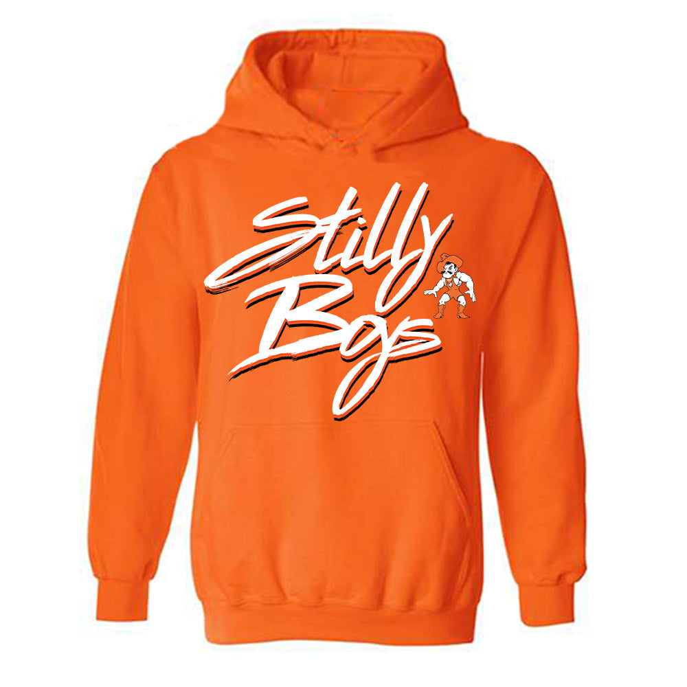 Oklahoma State - NCAA Wrestling : Ramon Salazar - Classic Shersey Hooded Sweatshirt-0