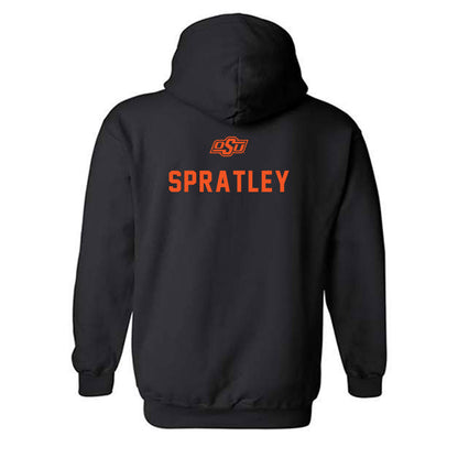Oklahoma State - NCAA Wrestling : Troy Spratley - Classic Shersey Hooded Sweatshirt-1