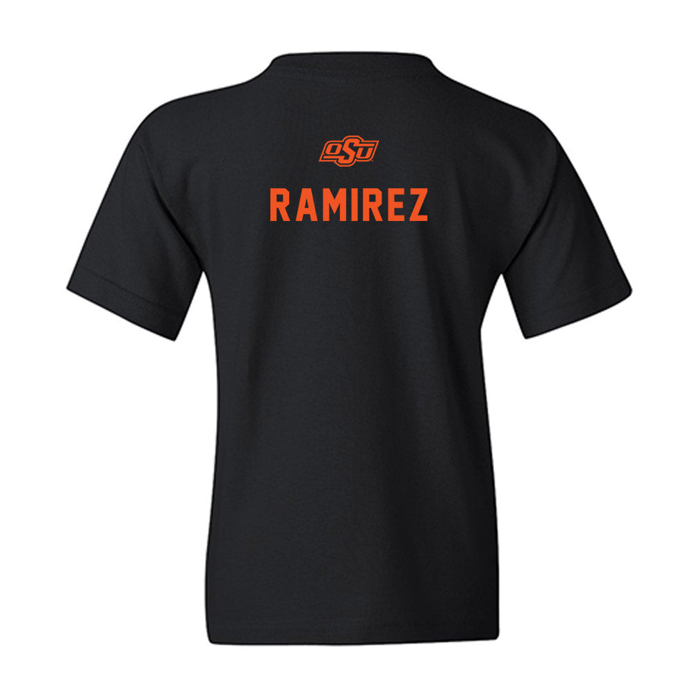 Oklahoma State - NCAA Wrestling : Ronnie Ramirez - Classic Shersey Youth T-Shirt-1
