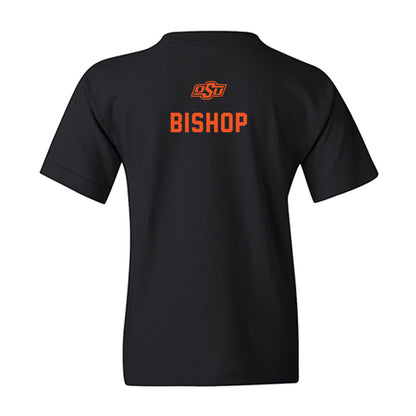 Oklahoma State - NCAA Wrestling : Max Bishop - Classic Shersey Youth T-Shirt-1