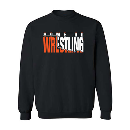 Oklahoma State - NCAA Wrestling : Max Bishop - Classic Shersey Crewneck Sweatshirt-0