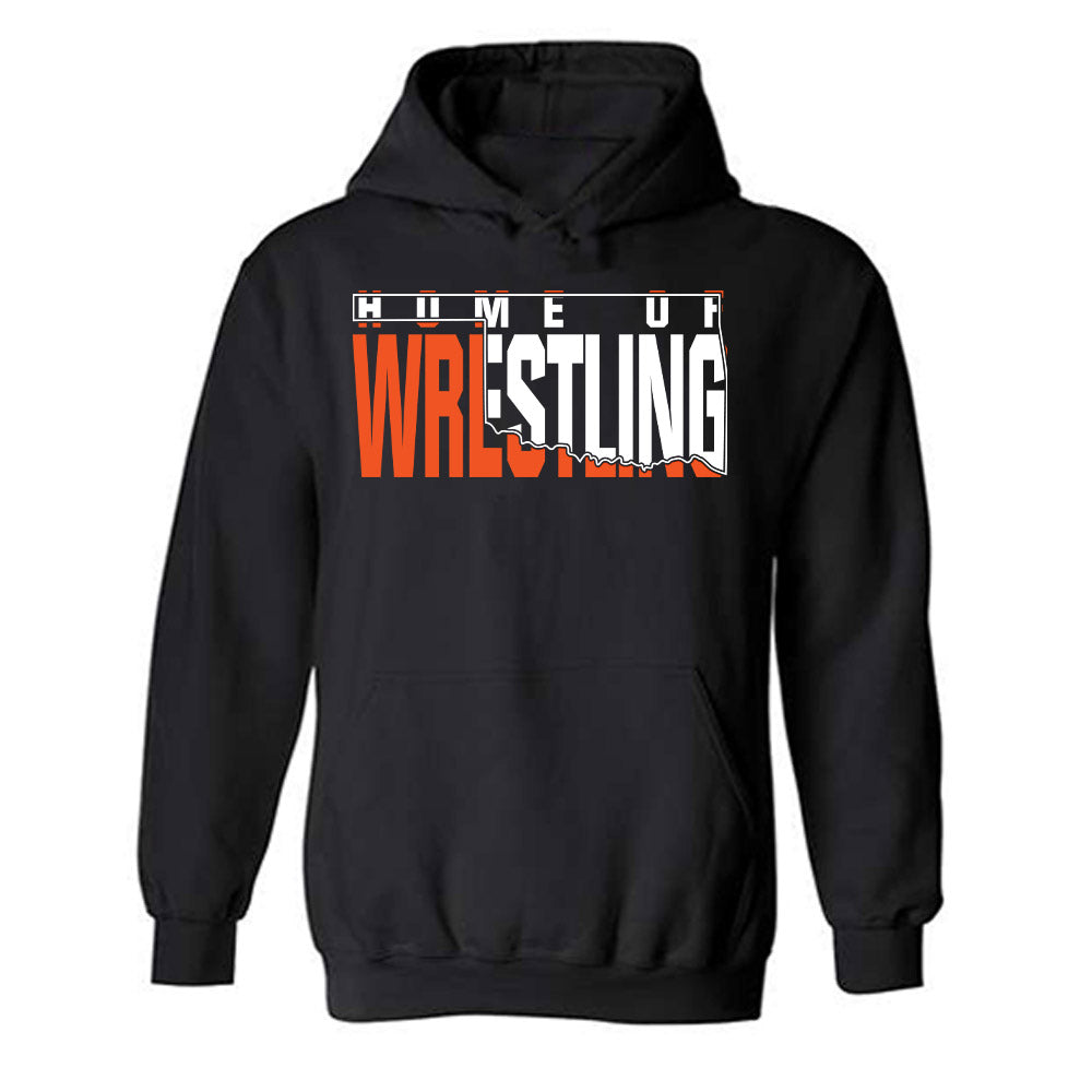 Oklahoma State - NCAA Wrestling : Cutter Sheets - Classic Shersey Hooded Sweatshirt-0