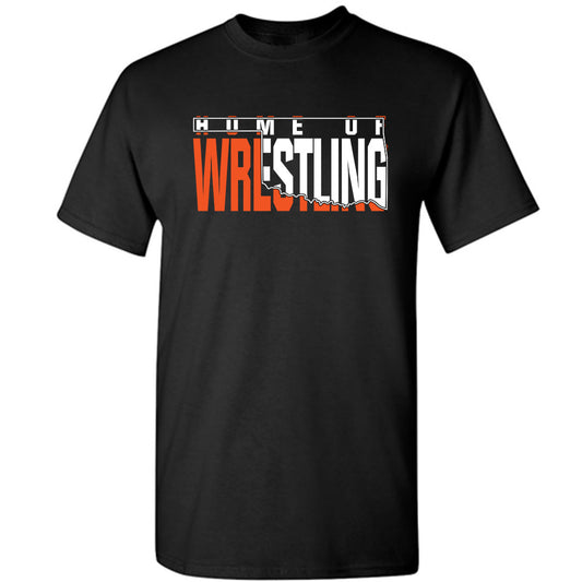 Oklahoma State - NCAA Wrestling : Ishmael Guerrero - Classic Shersey T-Shirt-0
