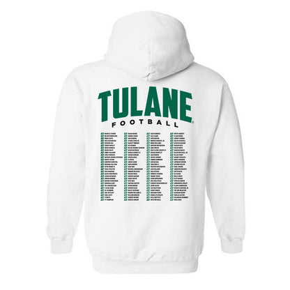 Tulane - NCAA Football : - Roster Hooded Sweatshirt-1