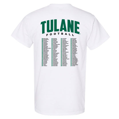 Tulane - NCAA Football : - Roster T-Shirt-1