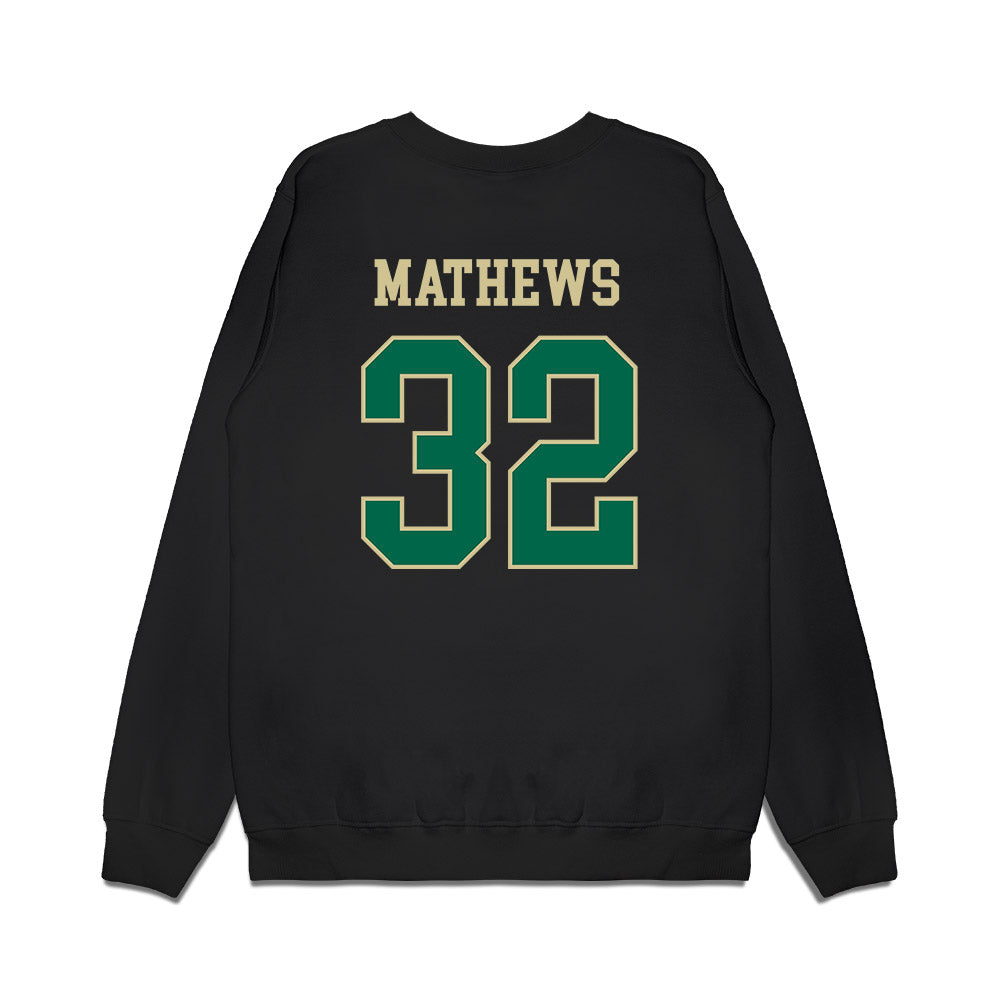 USF - NCAA Football : Connor Mathews - Graphic Tee Premium Crewneck Sweatshirt-1