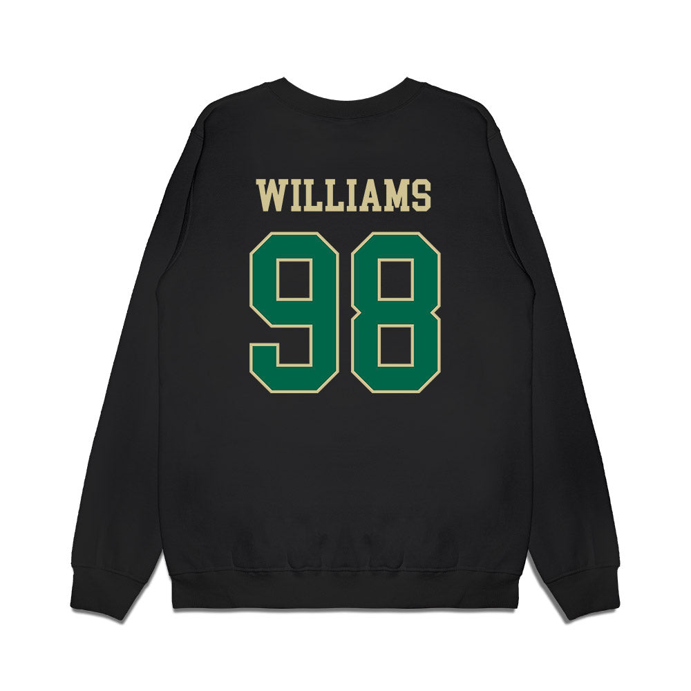 USF - NCAA Football : Marcus Williams - Graphic Tee Premium Crewneck Sweatshirt-1
