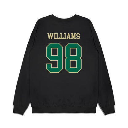 USF - NCAA Football : Marcus Williams - Graphic Tee Premium Crewneck Sweatshirt-1