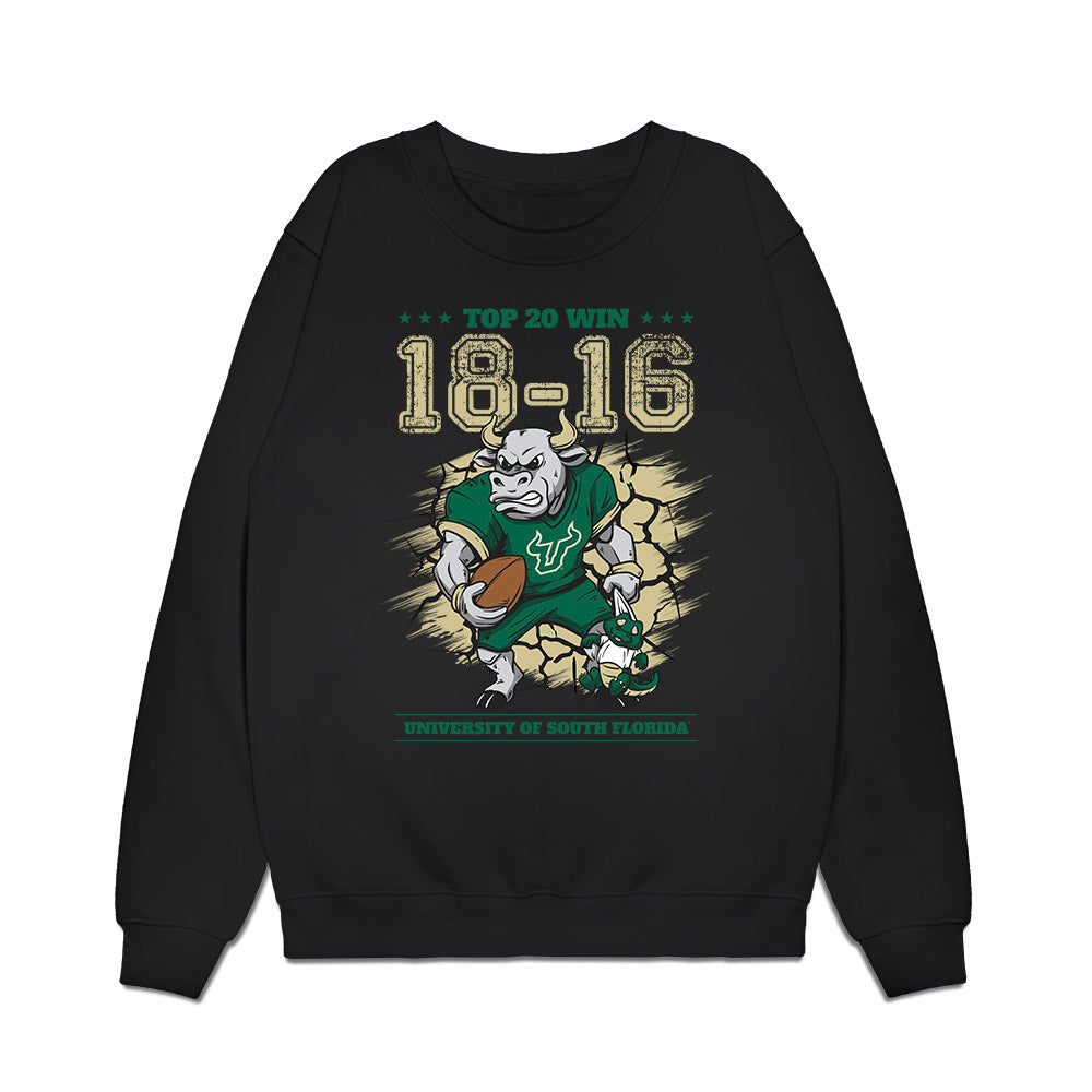 USF - NCAA Football : Gavin Leach - Graphic Tee Premium Crewneck Sweatshirt-0