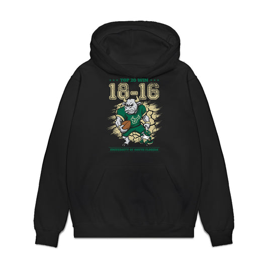 USF - NCAA Football : Levi Smiley - Graphic Tee Premium Hooded Sweatshirt-0