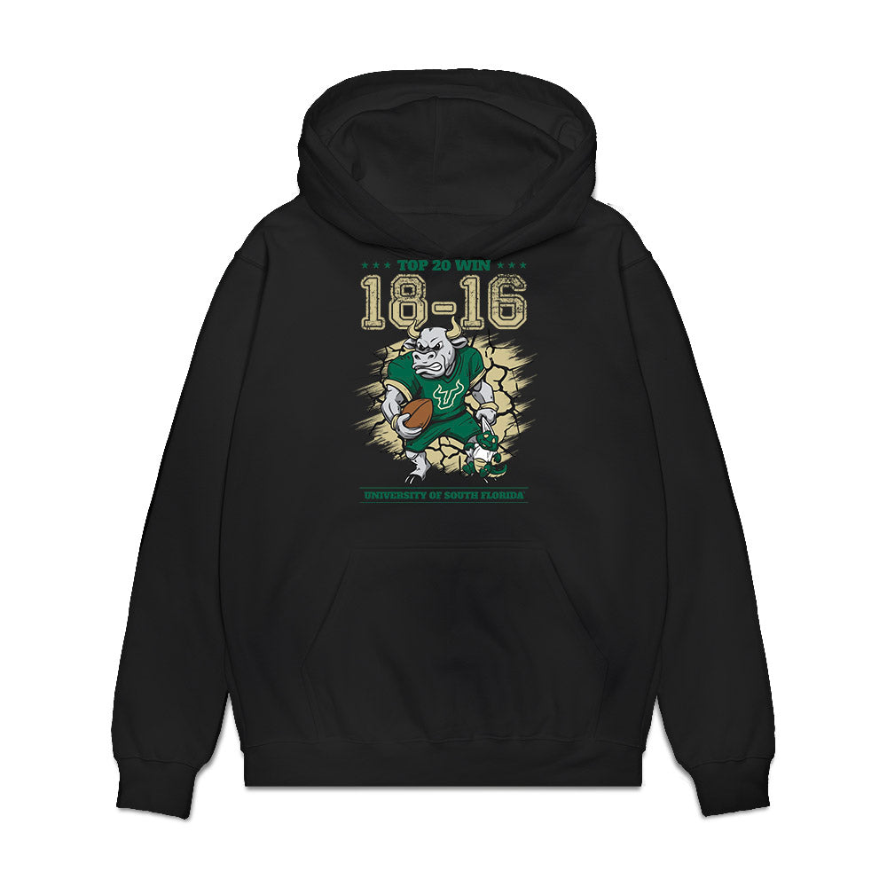 USF - NCAA Football : Marcus Williams - Graphic Tee Premium Hooded Sweatshirt-0
