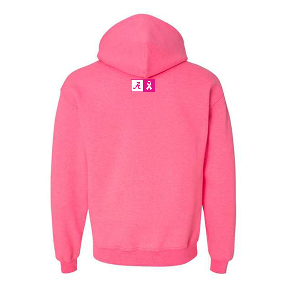 Alabama - NCAA Women's Gymnastics : Power of Pink Hooded Sweatshirt-1