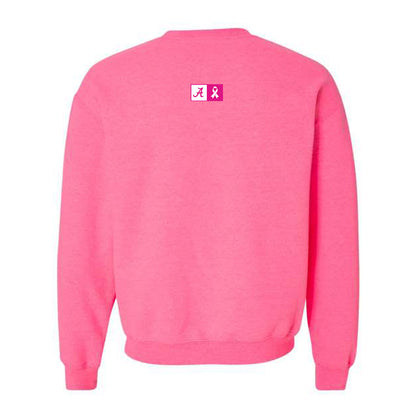 Alabama - NCAA Women's Soccer : Power of Pink Crewneck Sweatshirt-1