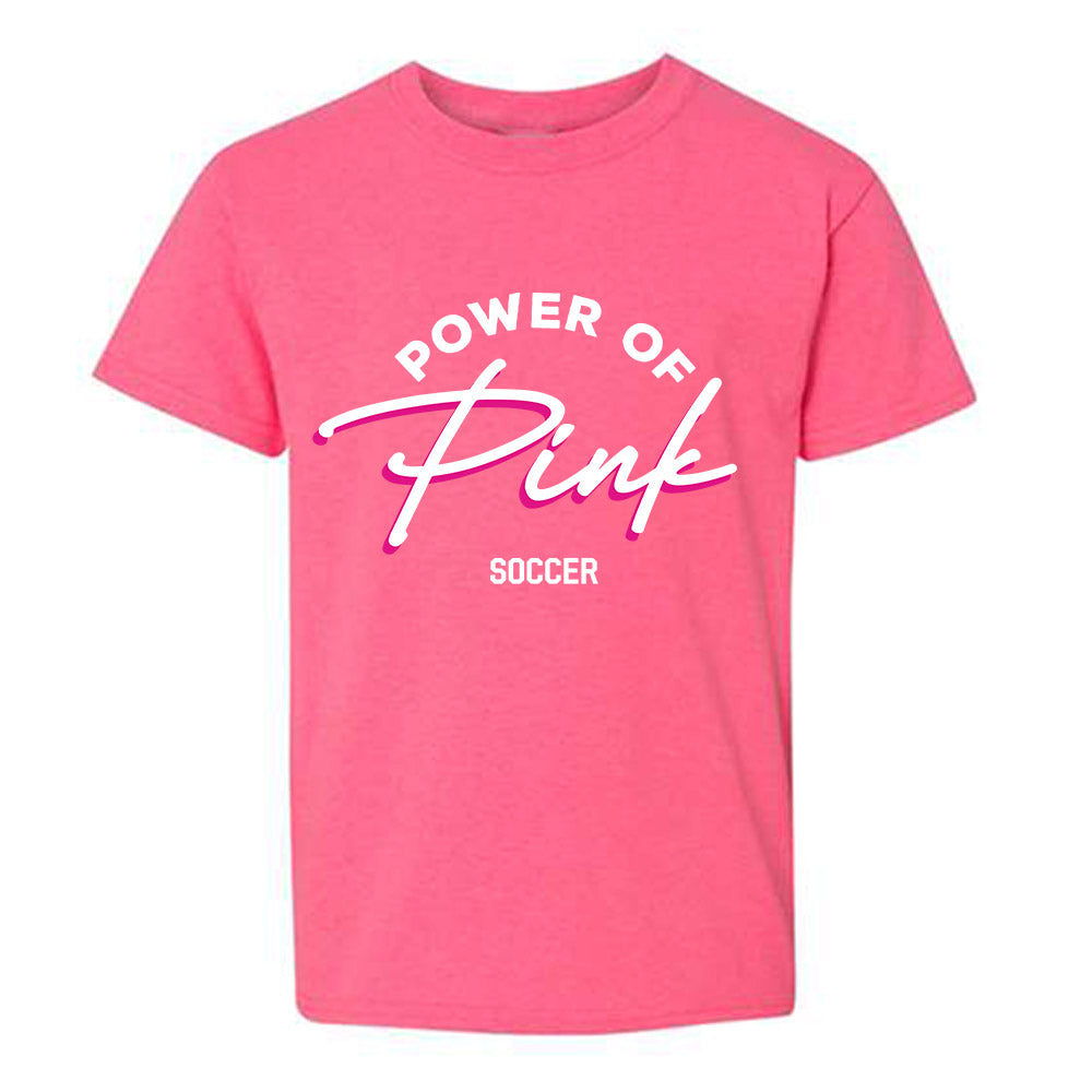 Alabama - NCAA Women's Soccer : Power of Pink Youth T-Shirt-0
