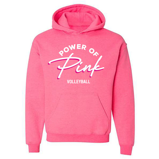 Alabama - NCAA Women's Volleyball : Power of Pink Hooded Sweatshirt-0
