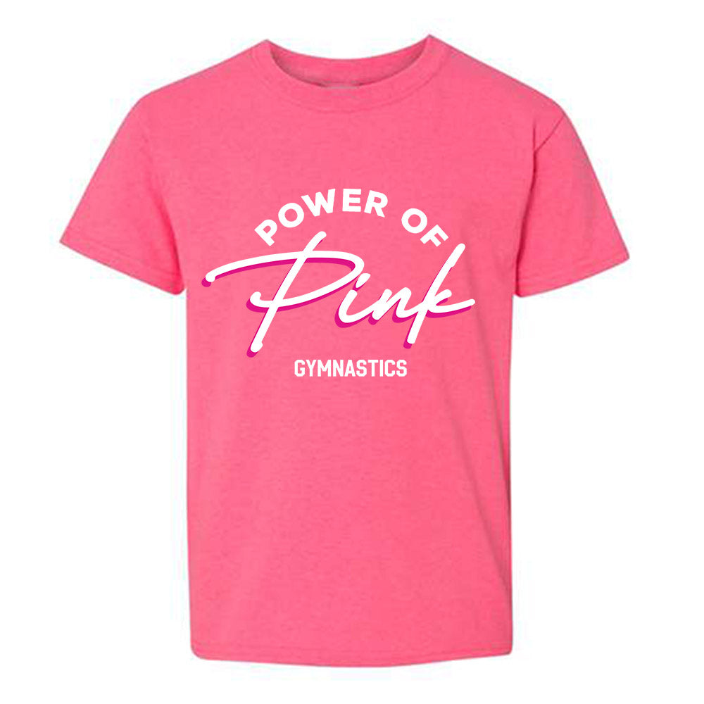 Alabama - NCAA Women's Gymnastics : Power of Pink Youth T-Shirt-0