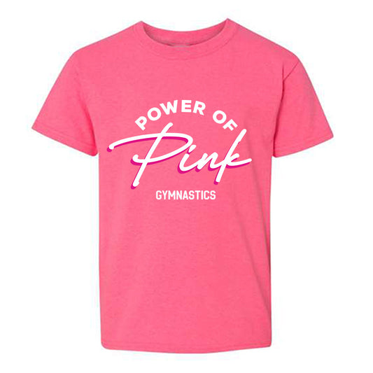 Alabama - NCAA Women's Gymnastics : Power of Pink Youth T-Shirt-0