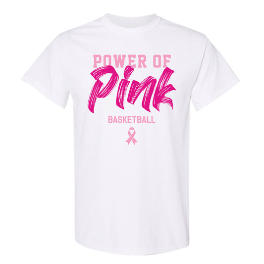 Alabama - NCAA Women's Basketball : Power of Pink Alternate White T-Shirt-0