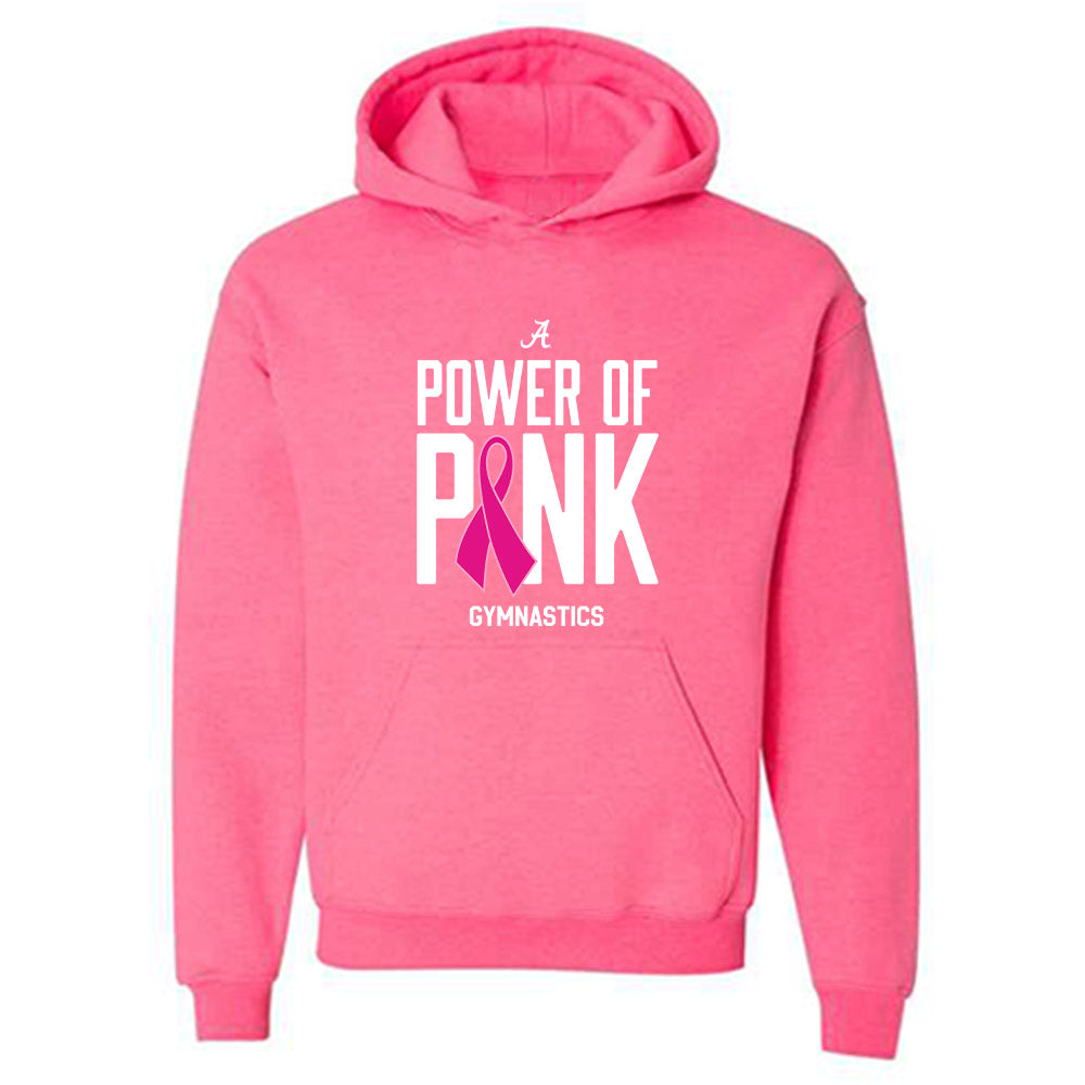 Alabama - NCAA Women's Gymnastics : Power of Pink Alternate Hooded Sweatshirt-0