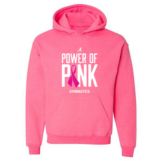 Alabama - NCAA Women's Gymnastics : Power of Pink Alternate Hooded Sweatshirt-0