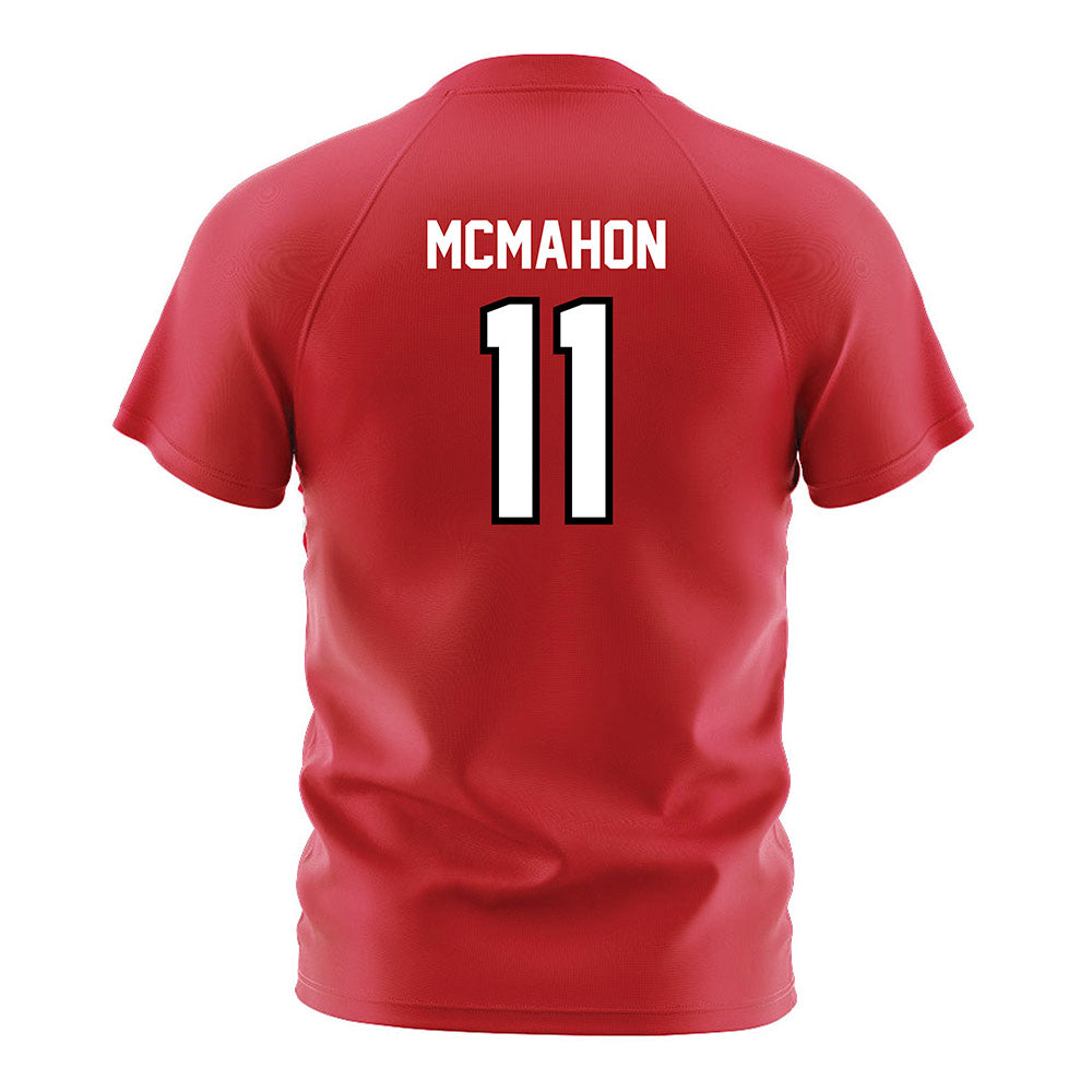 Fairfield - NCAA Women's Soccer : Ashley McMahon - Red Soccer Jersey-1
