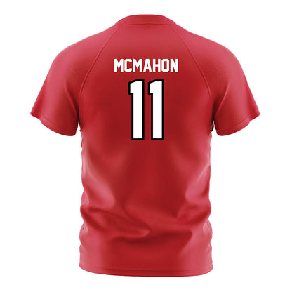 Fairfield - NCAA Women's Soccer : Ashley McMahon - Red Soccer Jersey-1