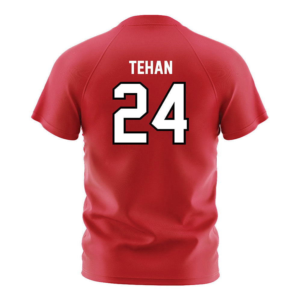 Fairfield - NCAA Women's Soccer : Krista Tehan - Red Soccer Jersey-1