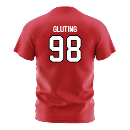 Fairfield - NCAA Women's Soccer : Alyssa Gluting - Red Soccer Jersey-1
