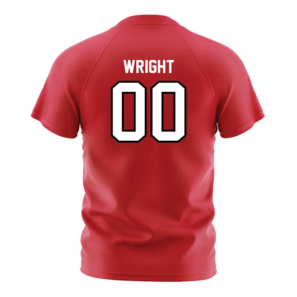 Fairfield - NCAA Women's Soccer : Catherine Wright - Red Soccer Jersey-1