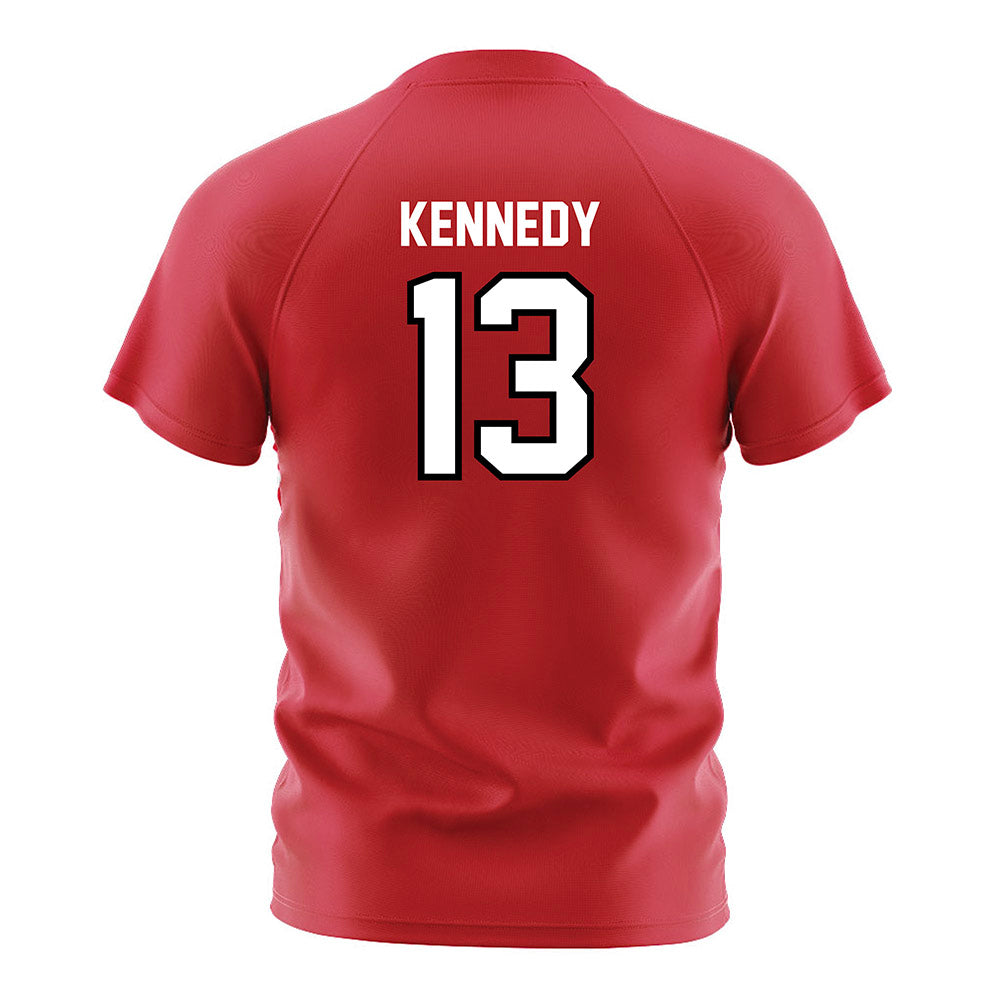 Fairfield - NCAA Women's Soccer : Brooke Kennedy - Red Soccer Jersey-1