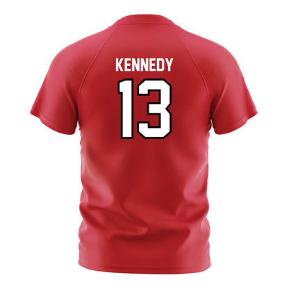 Fairfield - NCAA Women's Soccer : Brooke Kennedy - Red Soccer Jersey-1