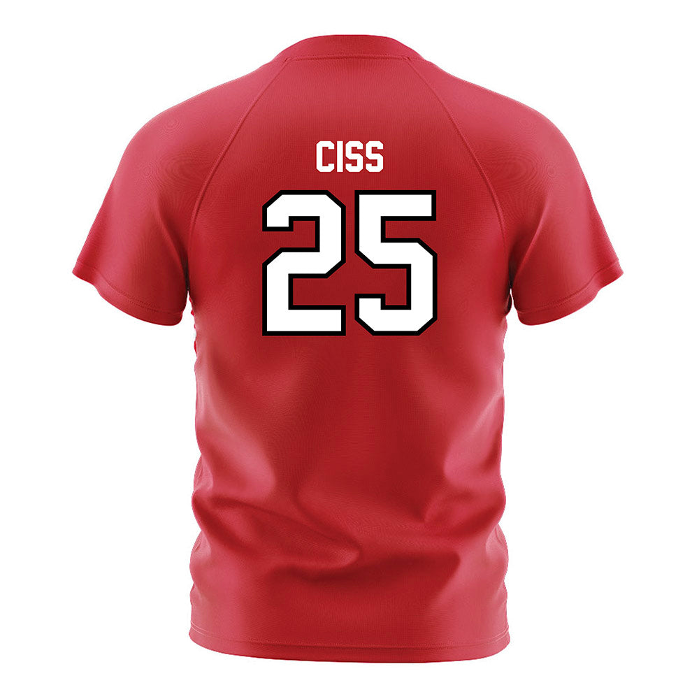 Fairfield - NCAA Women's Soccer : Lindsey Ciss - Red Soccer Jersey-1